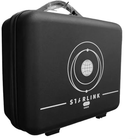 Advokingtap Hartschalen-Aufbewahrungskoffer mit hochwertigem Schaumstoff, vielseitige Kompatibilität, Reiseetui, passend für Starlink Mini-Zubehör