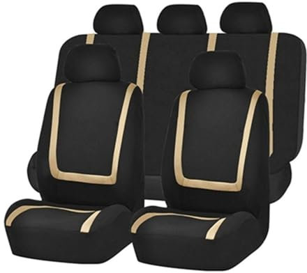 YYBCDSA Auto Sitzbezüge Set, für Re-Nault Kangoo Rapid 2021-2024 Leder rutschfest Sitzschoner,Wasserdicht Atmungsaktiv Schonbezüge Autositz Sitzschoner Zubehör,D