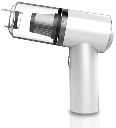 Aspirador de Mano Multifuncional, Mini Aspirador Coche Potente Portátil Recargable, Aspiradora De Coche, Aspiradora De Coche y para Superficies del Hogar y Oficina y Espacios Pequeños VACUUM CLEANER