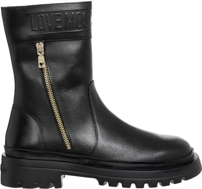 Love Moschino stivali donna nero, Nero, 10