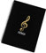 A4 Music Folder Display Book-30 Pockets/60 Pages Music Folder Modern Style, Black Protective Sheet Waterproof Plastic Display Sheet Paper Documents Storage for Piano Practice, Study (31.5 x 23.5 cm)