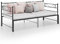 ShGaxin Ausziehsofa Bettgestell, Wohnzimmer Couch, Wohnzimmer Möbel, Jugendsofa, Liege Wohnzimmer, Sofas & Couches, Jugend, Schwarz Metall 90x200 cm