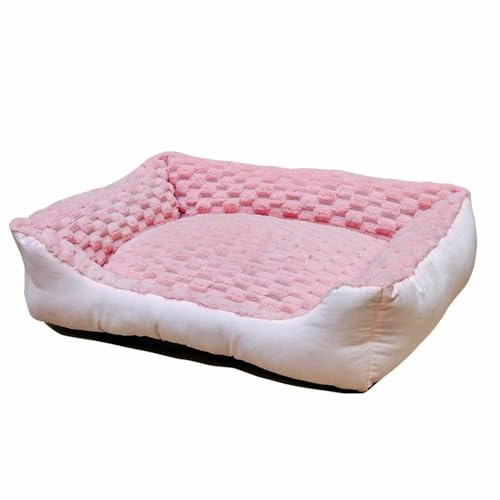 Nobby Komfortbett eckig Classic Diamond rosa L x B x H: 70 x 60 x 20 cm