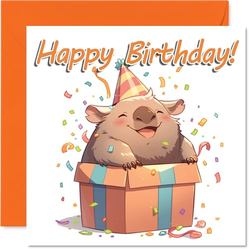 Wombat Geburtstagskarten, Tiergeschenke