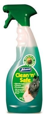 (2 Pack) Johnson's Vet - Safe Pet Disinfectant for Small Animals 500ml