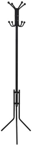 vidaXL Portemanteau sur pied métal noir