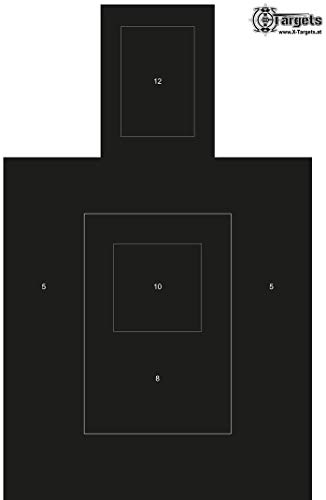 Große Zielscheiben R.E.C. Target / 50x70 cm/Papier 120g/m² (20 Stück)