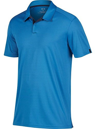 Oakley mens433690Divisonal Polo Short_Sleeve Divisonal Polo - Blue - XL