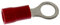 Lumonic 25x Ringkabelschuh M5 teilisoliert 0,5-1,5mm² I Ringkabelschuh Rot I Kabelschuhe Set, Ringösen M5, Ring Kabelschuhe, Kabelschuhe mit Öse