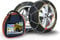COMPASS Schneeketten Winter für Reifen 235/45 R18 ÖNORM, TÜV geprüft (x120) 1 Paar