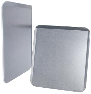 Samuel Groves 2X 33cm Slide Off Baking Cookie Sheet Tray Superior Double Coated Non Stick, Made in England