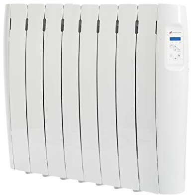 Haverland RCM8S Emisor térmico a Fluido, Aluminio, Blanco, 8 Elementos