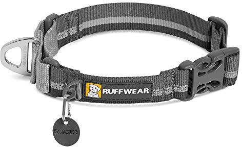 RUFFWEAR - Web Reaction Collar, Granite Grey, 11-14