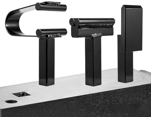 Blacksmith Anvil Forge Hardy Tool Set 3/4 – 3 Pcs Hot Cut, Creasing Stake, Spring Fuller – Heavy Duty Forging Hardy Tools for Anvil or Vise – Blacksmithing Tools for Metalwork & Knife Making