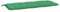 vidaXL Gartenbankauflage, Bankauflage Sitzkissen Outdoor, Polsterauflage Auflage für Gartenbank, Bankpolster Bankkissen, Grün 120x50x7cm Oxford-Gewebe
