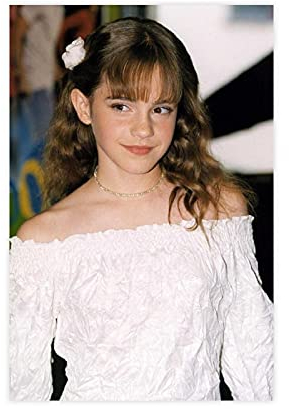 Schauspieler-Poster Emma Watson 4, Leinwand-Poster, Schlafzimmer, Dekoration, Sport, Landschaft, Büro, Raumdekoration, Geschenk, 30 x 45 cm, ohne Rahmen: