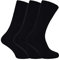 THMO Thermo Socken Bambus für Winter Herren und Damen | Warm Schwarz Thermosocken (43-45, Schwarz)