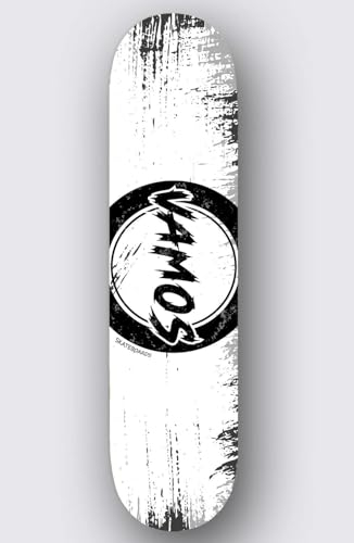 Vamos Skateboards | Skateboard Deck | Splatter Circle | 7Ply Canadian Maple | mit Griptape | verfügbar in den Breiten: 7.75; 8.00; 8.125; 8.25; 8.375; 8.50 (8,25)