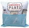 Hergo Sofahelden Outdoor-Kissen mit Taschen 43x43cm - Lieblingsplatz 8757