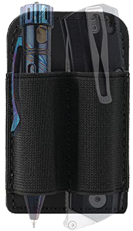 VIPERADE PL6 Elastischer EDC Organiser Klein Klett Organizer Insert,Modulare Elastische Schleife Panel,Elastischer EDC Pouch Multitools Organiser Holster,Klett Organizer Panel(S-1pc)