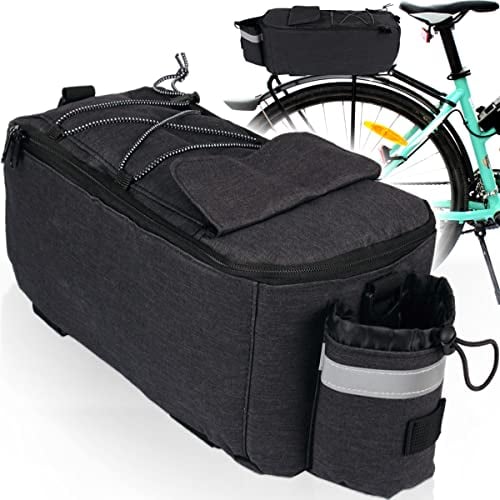 Stimo Gepäckträgertasche für Fahrrad wasserabweisend Fahrradtasche mit Schultergurt Gepäckträger Transporttasche