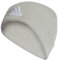 adidas Unisex Logo Beanie, Wonder Silver/White, M