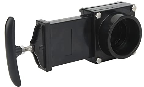 Válvula de Drenaje de RV Válvula de Drenaje de Residuos Válvula de ABS Resistencia Al Desgaste para Tanque de Agua de Caravana 50 Mm ID Válvula de Alcantarillado de Residuos RV