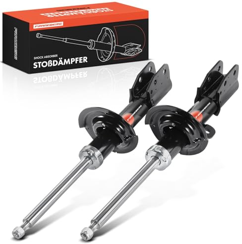 Frankberg 2x Stossdämpfer Stoßdämpfer Vorne Links Rechts 601mm Gasdruck | Kompatibel mit Captiva C100 C140 2.0L 2.4L 3.2L 2006-2011 Replace# 335844,4806442