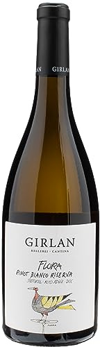 Girlan Flora Pinot Bianco Riserva 2020 (1x 0,75L) | trocken | Weißwein | Italien | Weißburgunder