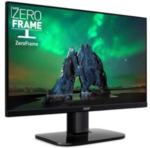 Acer K2 K242HYLHbi - Monitor Full HD da 23,8 (pannello VA, FreeSync, 75Hz, 1ms, HDMI, VGA, nero)