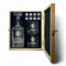 Whisky Set Feuerwehr Gravur und Wunschtext Karaffe 700 ml und Gläser personalisiert Holzbox Geschenk (Motiv 2: Retten - Löschen - Bergen - Schützen, Karaffe + 6 Gläser)