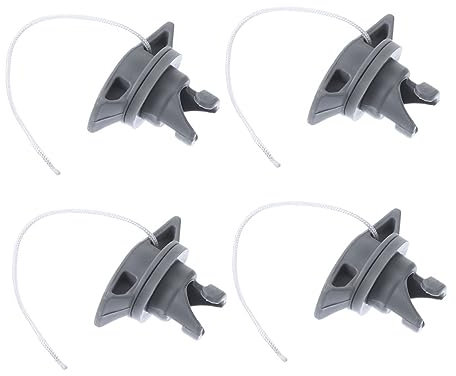 Vaguelly 12stücke Austauschbare Ventilstopfen Robuste Luftventile Für Schlauchboote Kajaks Und Surfboards Hochwertige Abdeckungen Für Hochdruckventile