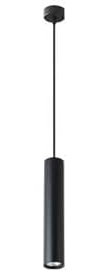 Hängende Leuchte, Pendelleuchte, GU10 x1 schwarzes Kabel, 3762