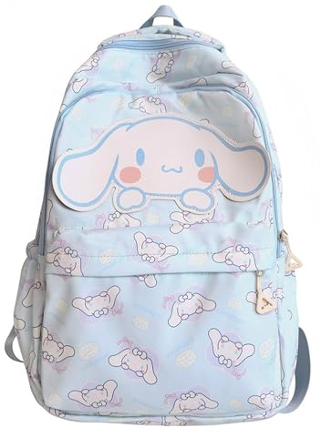 Roffatide Animation cinnamoroll mochilas casuales de estampado completo mochilas portátiles mochilas de computadora mochilas de senderismo