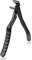 VOGARB Long Handled Toenail Clippers for Thick Toenails, Ergonomic Non-Slip Toe Nail Clippers for Thick Nails for Seniors, Men, Angled Head Wide Jaw Opening Anti-Splash (Black)