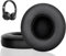 cyclingcolors 2X Almohadillas Auriculares Filtro microfono Micro Espuma antiviento Negro Esponja Earpads Oído, 90mm