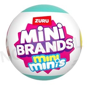 Mini Brands Fill The Fridge Series 1 Capsule by ZURU, Collectible Miniature Toy (2 Capsule)