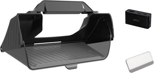 JOWUA Invisible Under Screen Station for Tesla New Model Y 2025 Model 3 Highland (2024+), Includes 3 HUB Power Ports, Portable LED Light