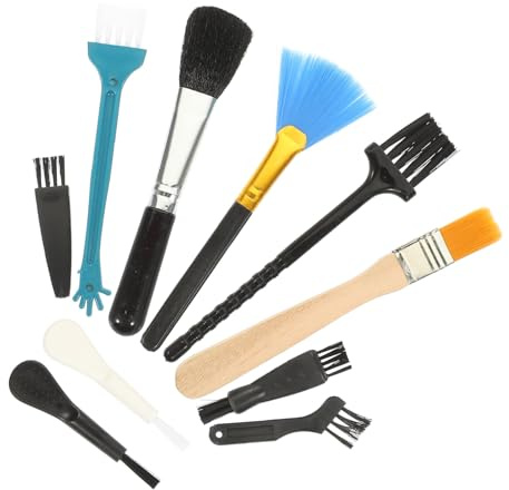Holibanna Tastaturreinigungsbürste 10 Stück Softbürsten für Laptoppc und Kamera Reinigung von Spalten und Empfindlichen Oberflächen