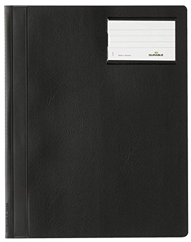 Durable Schnellhefter für A4 Überbreite, schwarz, 25er Packung, 250001
