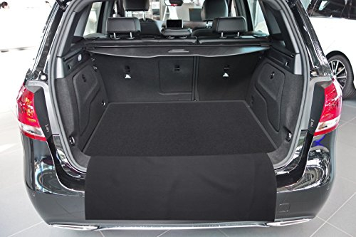 tuning-art 2909 Kofferraummatte passend für Mercedes B-Klasse W246 09/2011-02/2019 2-teilig mit Ladekantenschutz