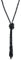 Urban-Jewelry Collier noir de style vintage pour femme – Collection Charleston des années 1920 – Long collier de perles multiniveaux pour femme, 55 cm, Acrylique Cristal Gemme, Cristal