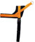 Hundegeschirr Soft & Safe reflektierend, Gr.-1: 28-35cm orange/schwarz