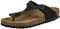 Birkenstock Gizeh Birko-Flor, Sandali Unisex - Adulto, Nero (Schwarz Lack), 40 (Normale)