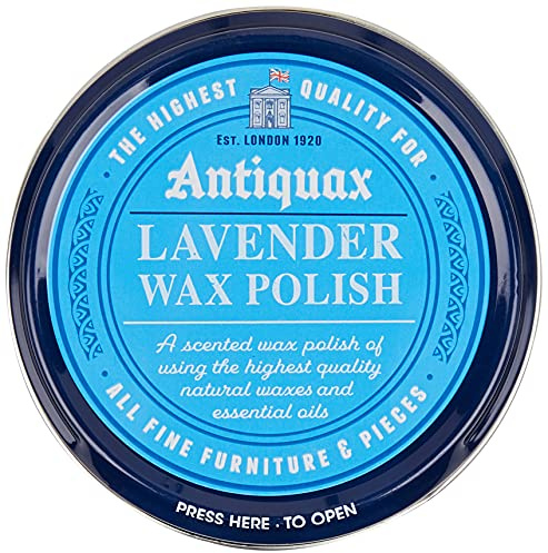 Antiquax Lavender Polish 100ml – Natural Wax Furniture Polish with Lavender Fragrance; Protects, Nourishes and Restores Wooden Surfaces; Trusted Sustainable Wood Care Solution
