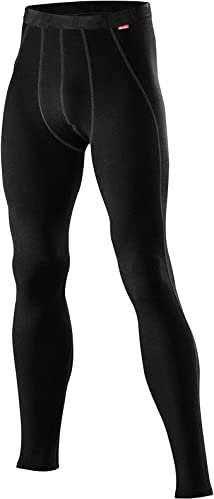 Löffler Herren Underbukser Lang Transtex Warm Unterhose, Schwarz, 48 EU
