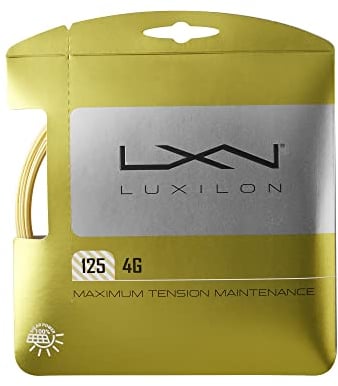 Wilson Unisex – Erwachsene Saitenrolle 4G Strings, Gold, 200 Meter