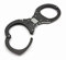 CLEJUSO Mod. Nr. 19R Handschellen Edelstahl schwarz
