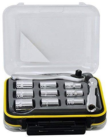 Rolson 28440 Ratchet Bit and Socket Set (38 Pieces)