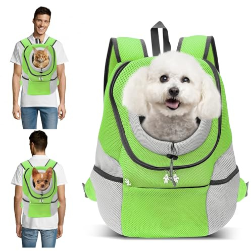 PETCUTE Zaino Porta Cane Marsupio Cane Borse per Cani trasportino Zaino per Gatti Marsupio per Cani